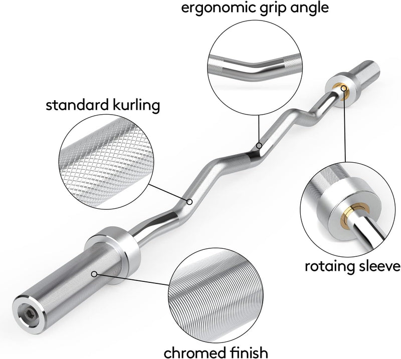 EZ curl bar