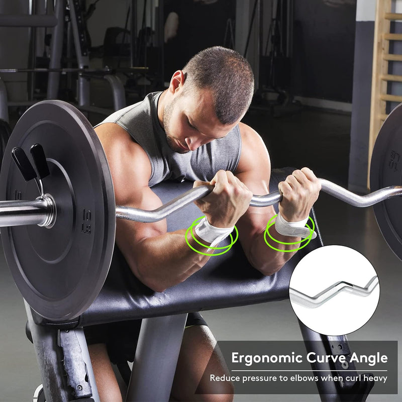 EZ curl bar